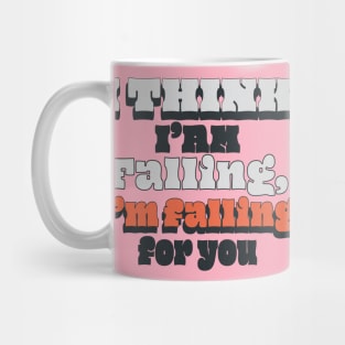 retro style love quote Mug